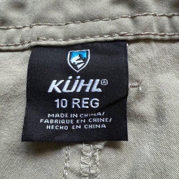 Kuhl Size 10 Regular Khaki Beige Spire Roll Up Convertible Outdoor Hiking Pants - Picture 12 of 16